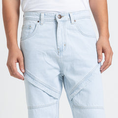 بنطلون جينز واسع الساق - JN-579