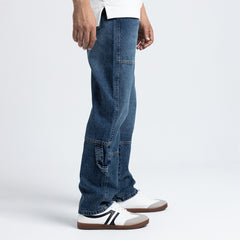 Jeans Wide Leg Cut & Sw-JN-922 W25