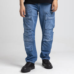 Jeans Wide Leg Basic 4 Pocket-JN-599