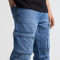 Jeans Wide Leg Basic 4 Pocket-JN-599