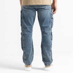 Jeans Wide Leg Basic 4 Pocket-JN-599