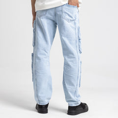 Jeans Wide Leg Basic 4 Pocket-JN-599