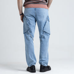 Jeans Wide Leg Basic 2 Pockets-JN-600