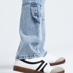 Jeans Wide Leg Cut & Sw-JN-922 W25