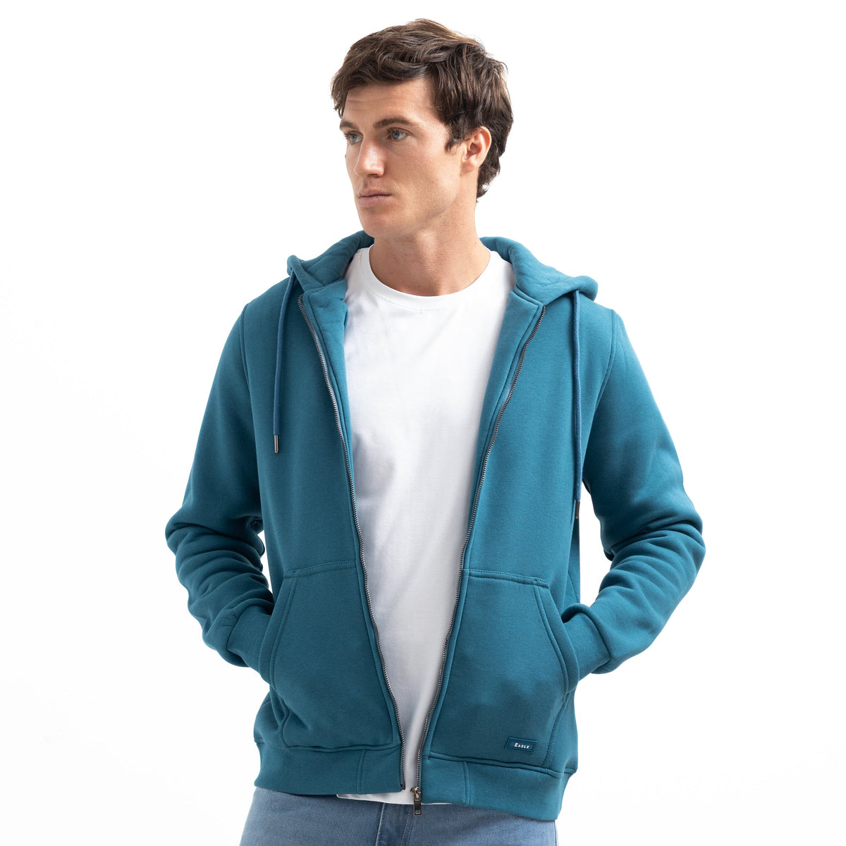 SWEATSHIRT ZIPPERED