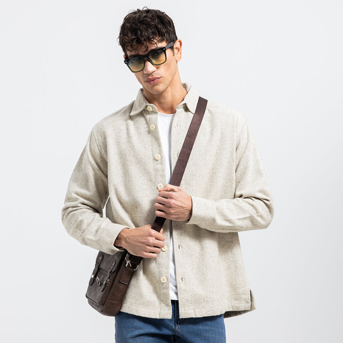 Shirt L/S Over Shirt Basic-SH-224-W25