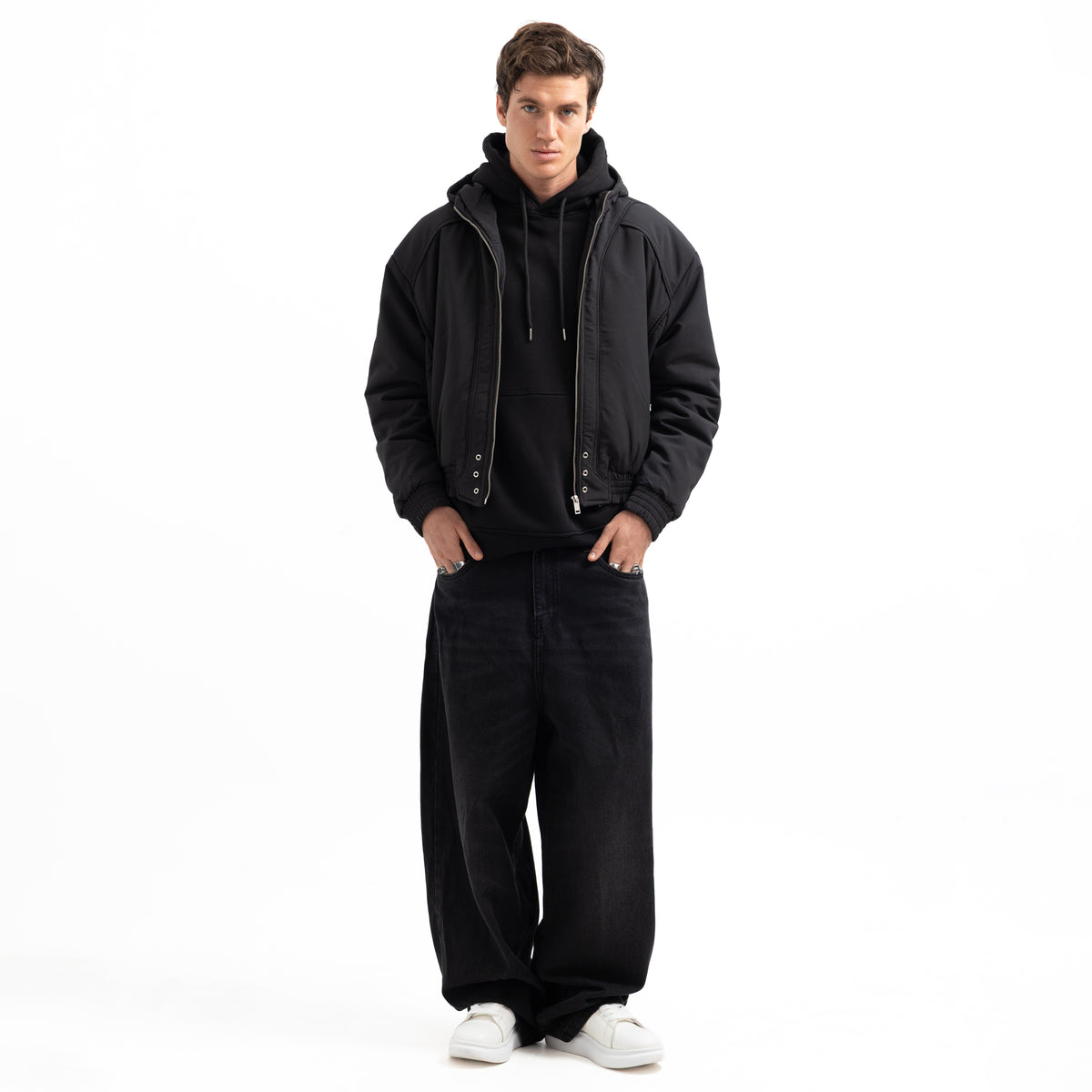Jacket Zippered Box Fit JA-01-W27