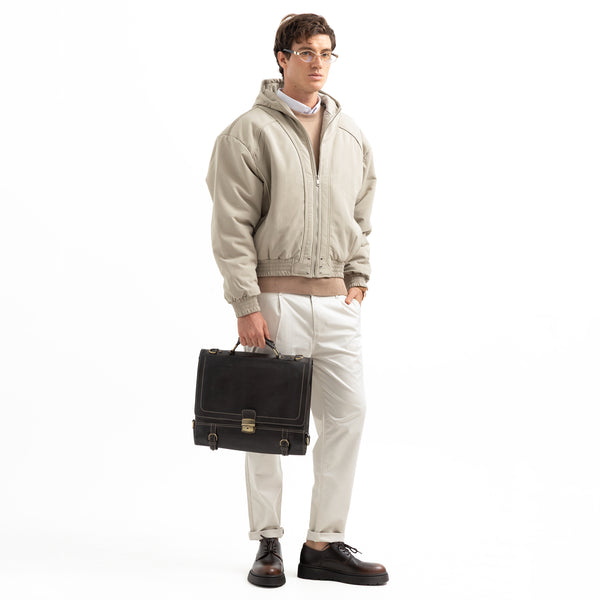 Jacket Zippered Box Fit JA-01-W27