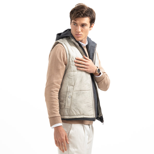 Vest Zippered Hoodie VST-084-W27
