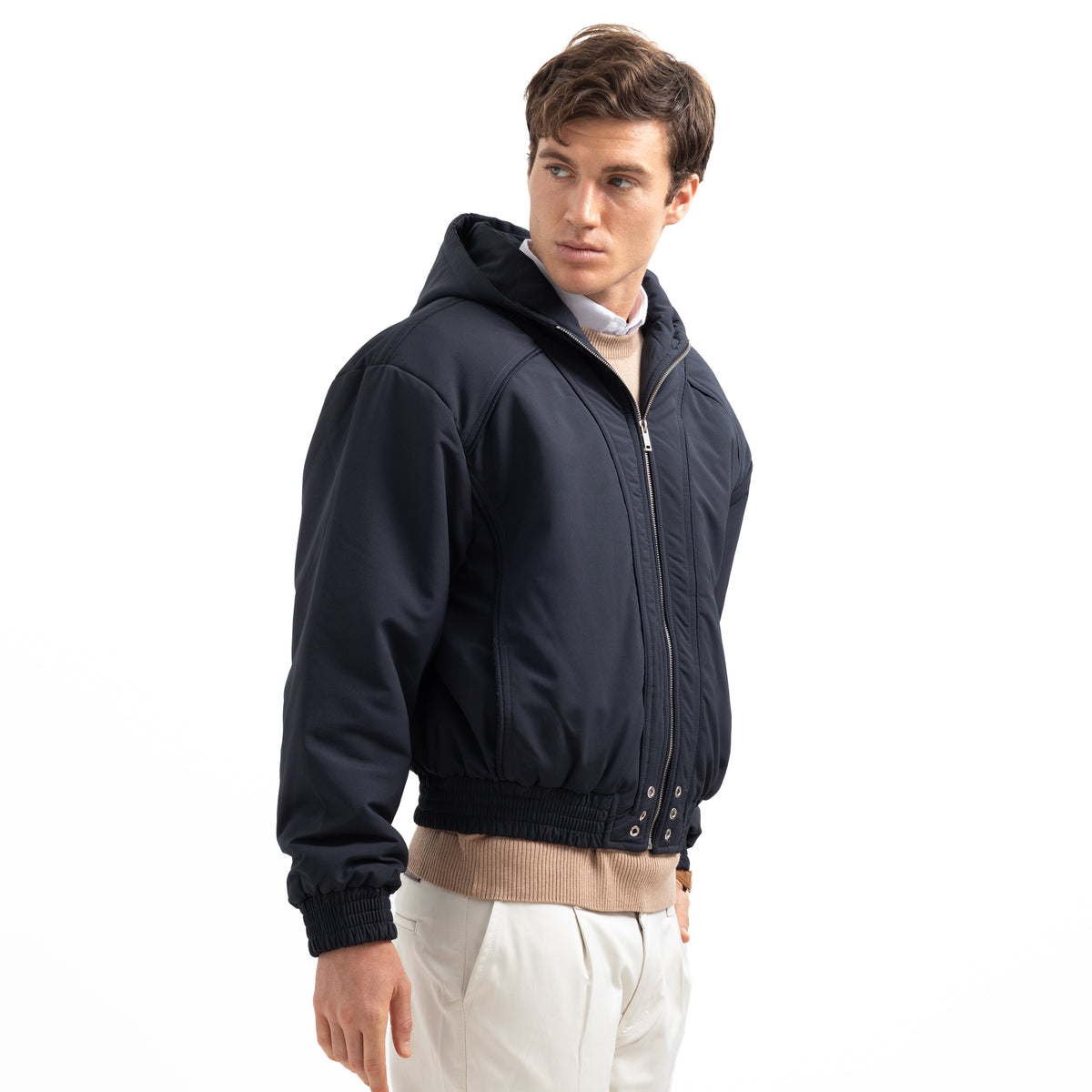 Jacket Zippered Box Fit JA-01-W27