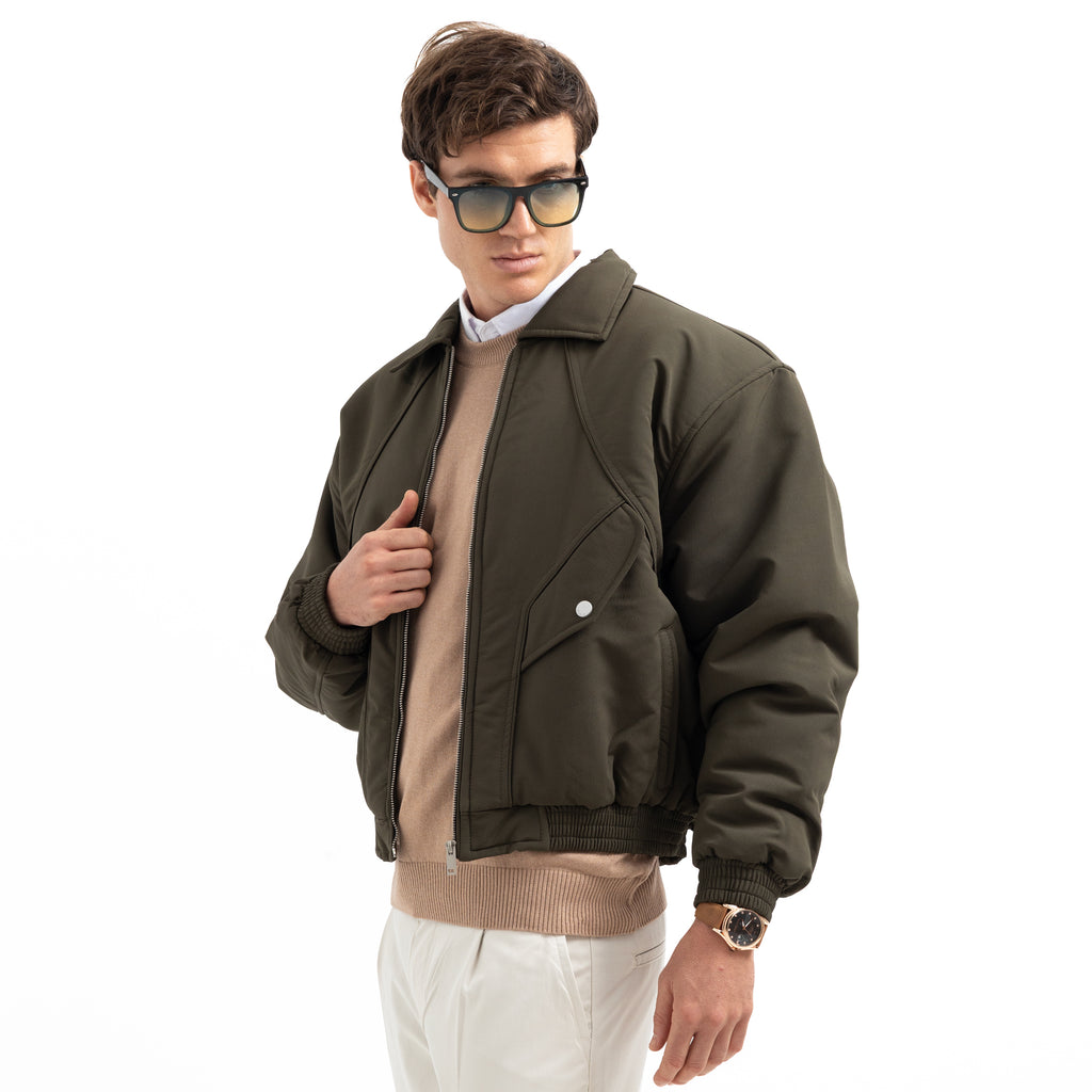 Jacket Zippered Box Fit JA-02-W27