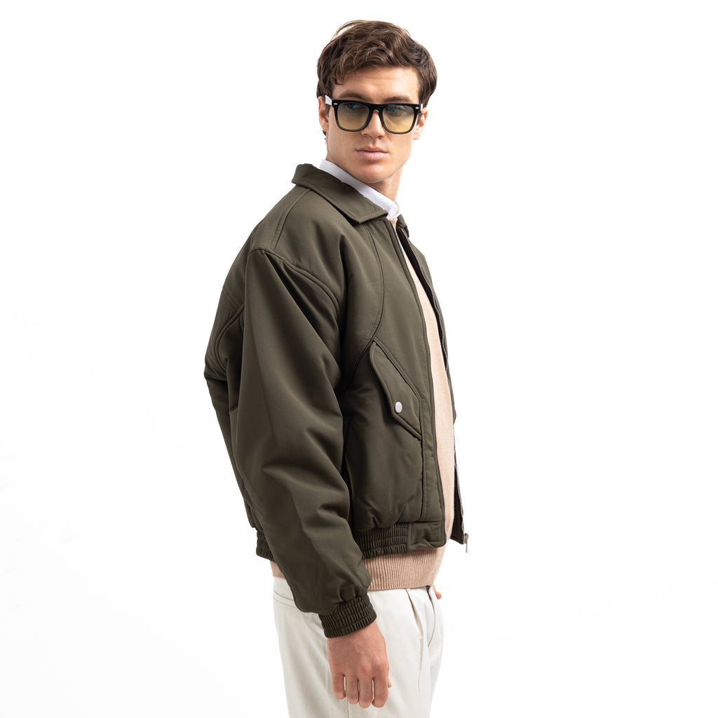 Jacket Zippered Box Fit JA-02-W27