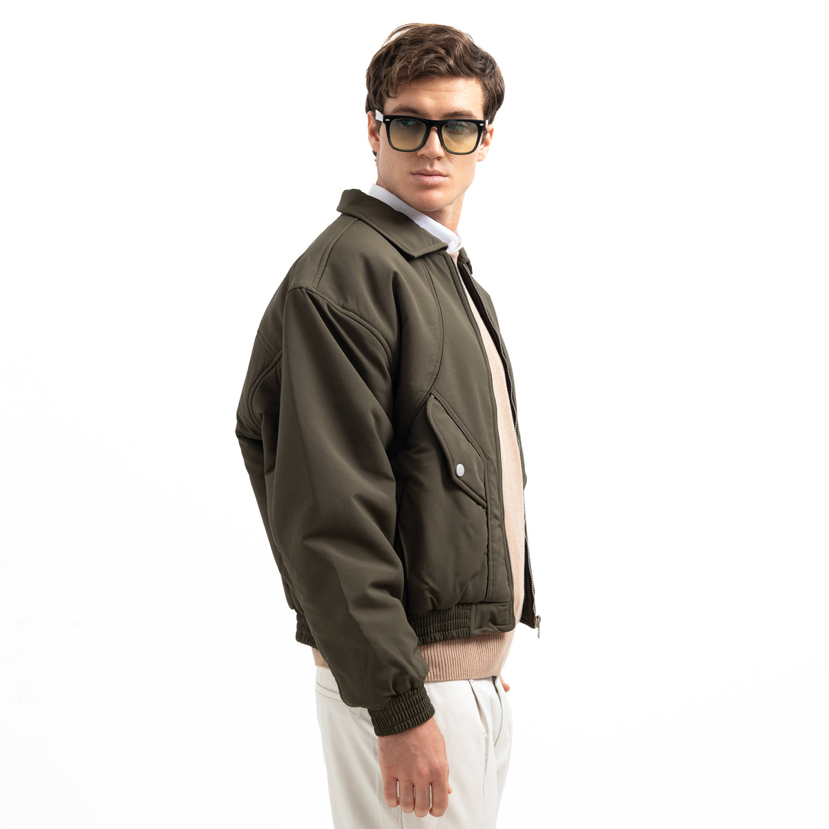 Jacket Zippered Box Fit JA-02-W27