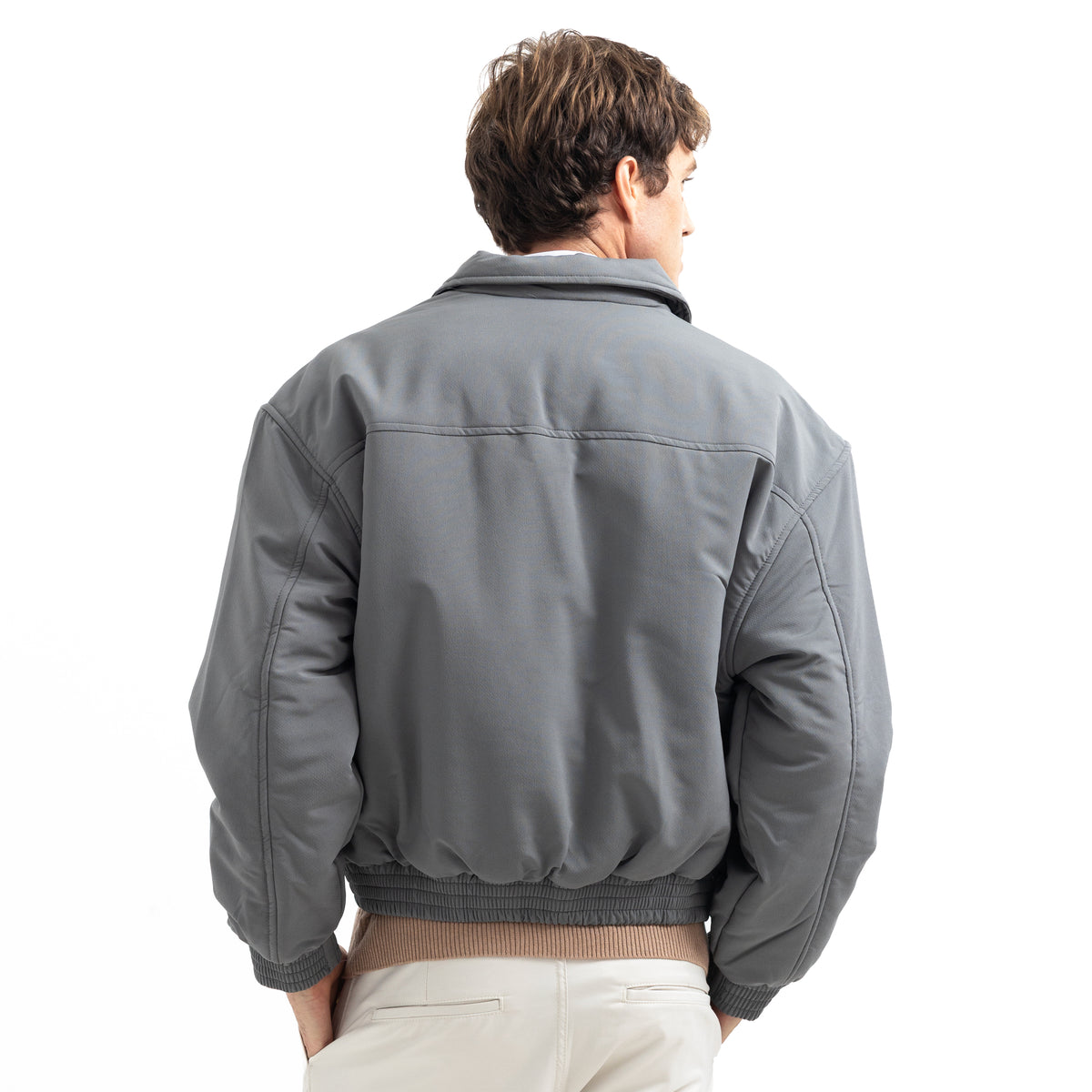 Jacket Zippered Box Fit JA-02-W27