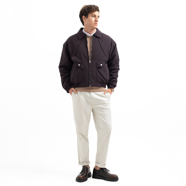 Jacket Zippered Box Fit JA-02-W27