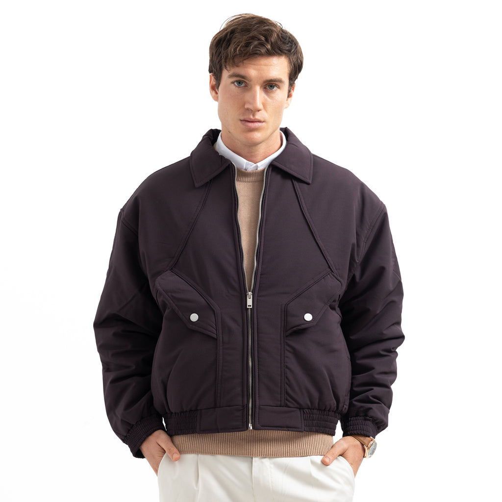 Jacket Zippered Box Fit JA-02-W27