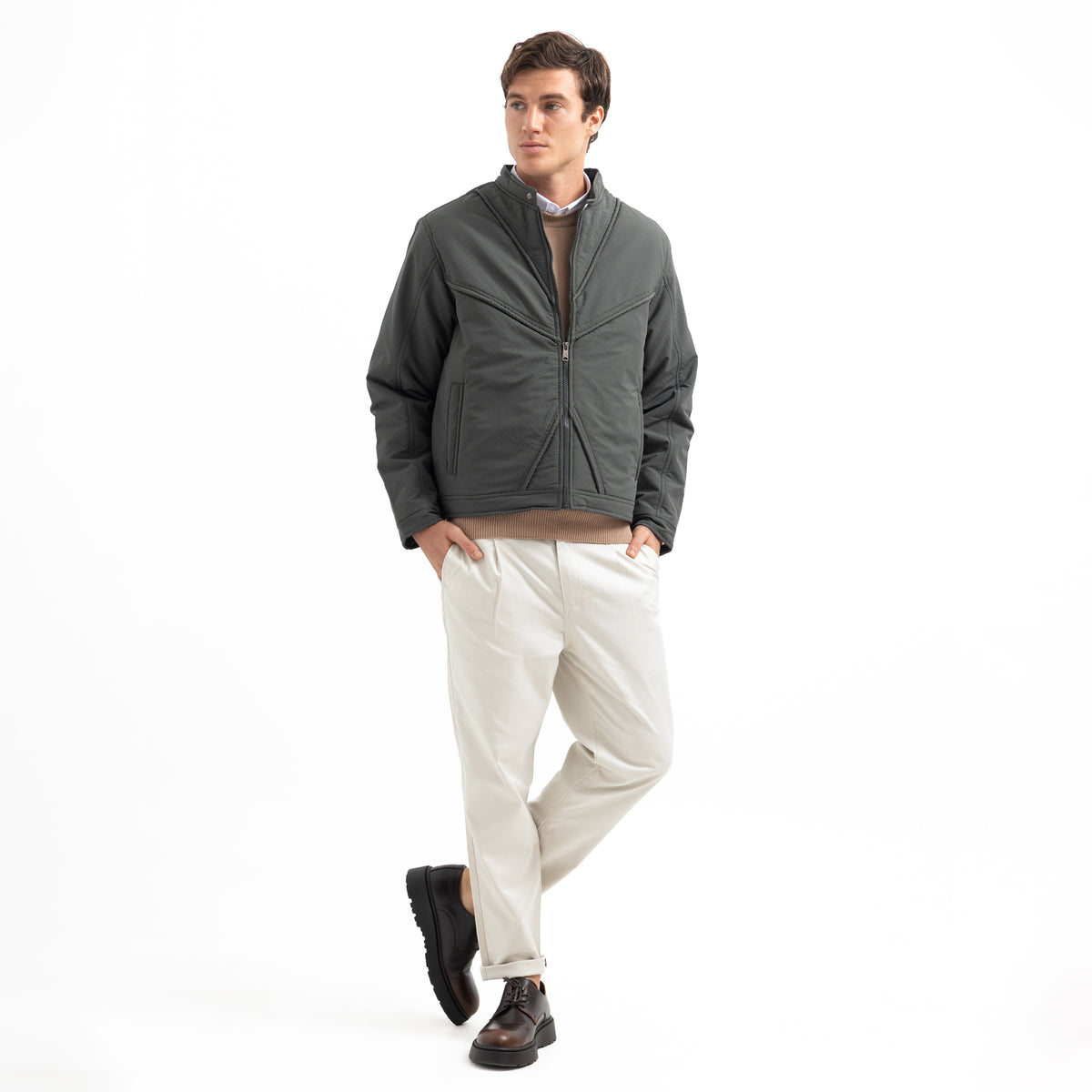 Jacket Zipper Cut&Saw JA-081-W27