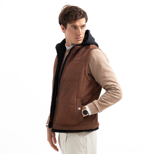 Vest Zippered Hoodie VST-084-W27