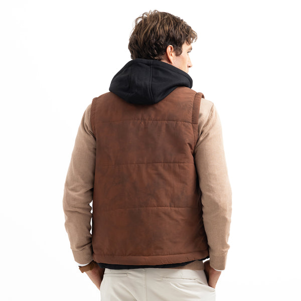 Vest Zippered Hoodie VST-084-W27