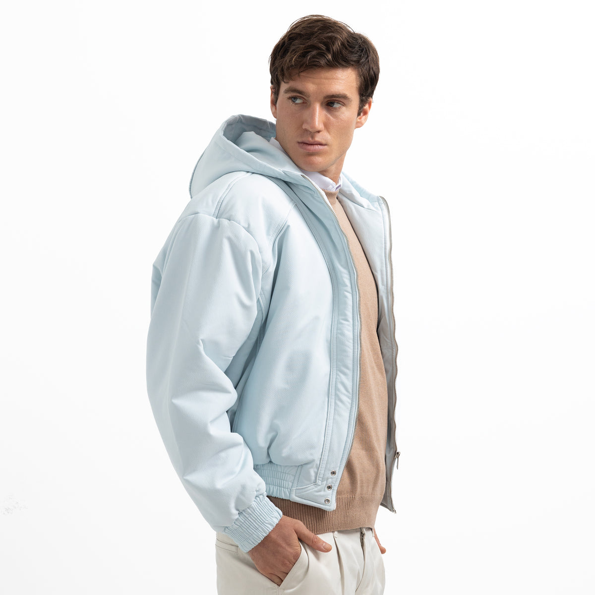 Jacket Zippered Box Fit JA-01-W27