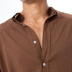 Linen Shirt L/S Basic SH-566-S26