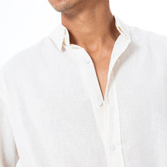 Linen Shirt L/S Basic SH-566-S26
