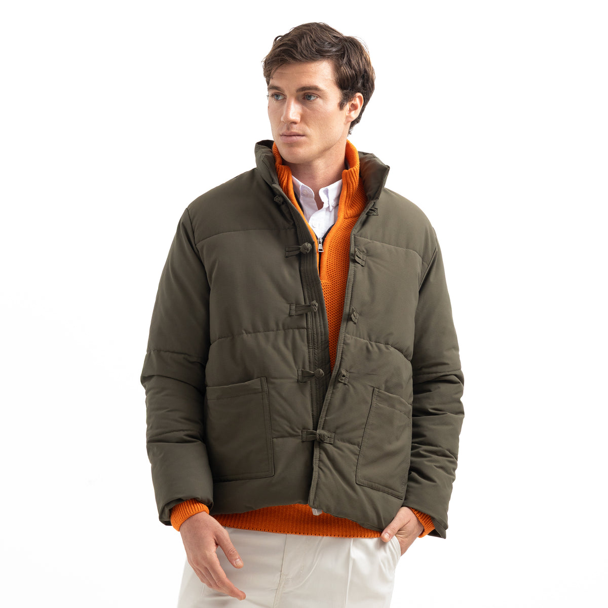 Jacket Basic High Neck JA-010-W27