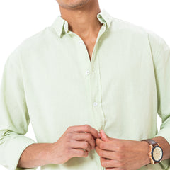 Linen Shirt L/S Basic SH-566-S26