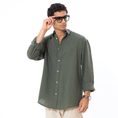 Linen Shirt L/S Basic SH-566-S26