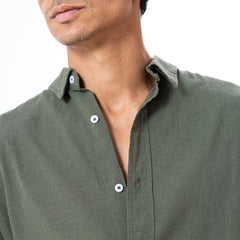 Linen Shirt L/S Basic SH-566-S26