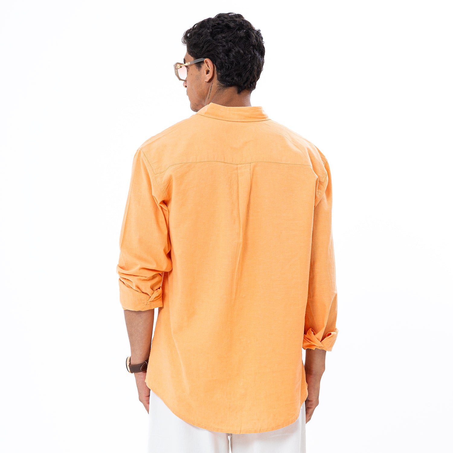 Linen Shirt L/S Basic SH-566-S26