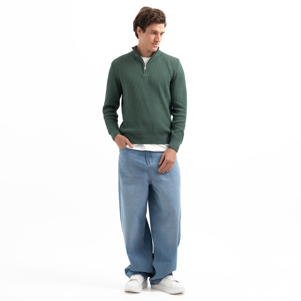 Pullover Q-Zipper PUL-000205-W27