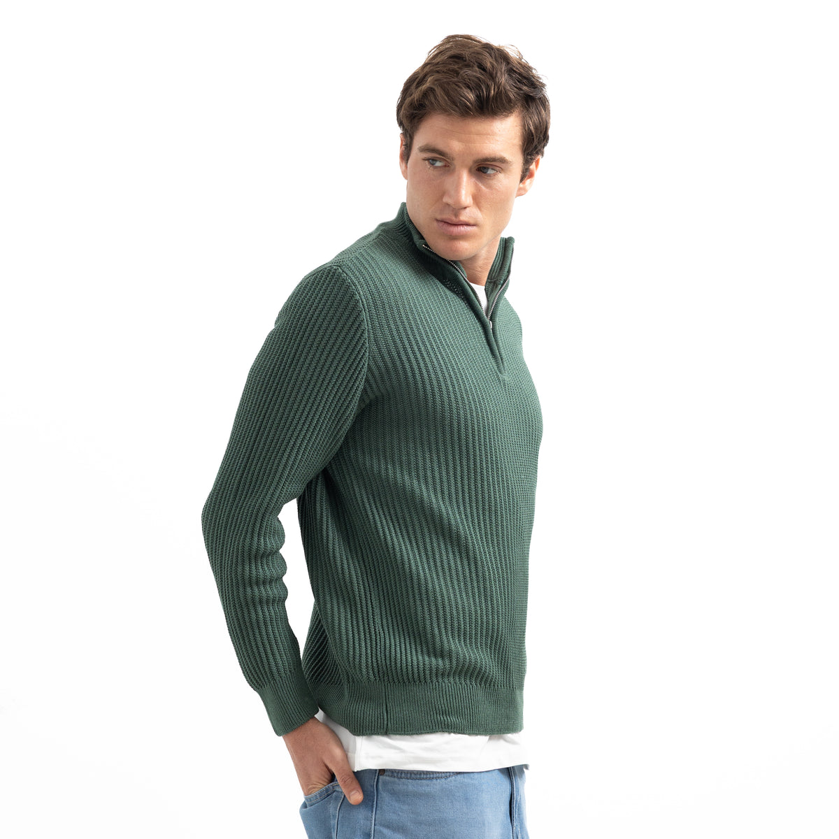 Pullover Q-Zipper PUL-000205-W27