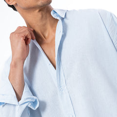 Linen Shirt L/S Basic SH-566-S26