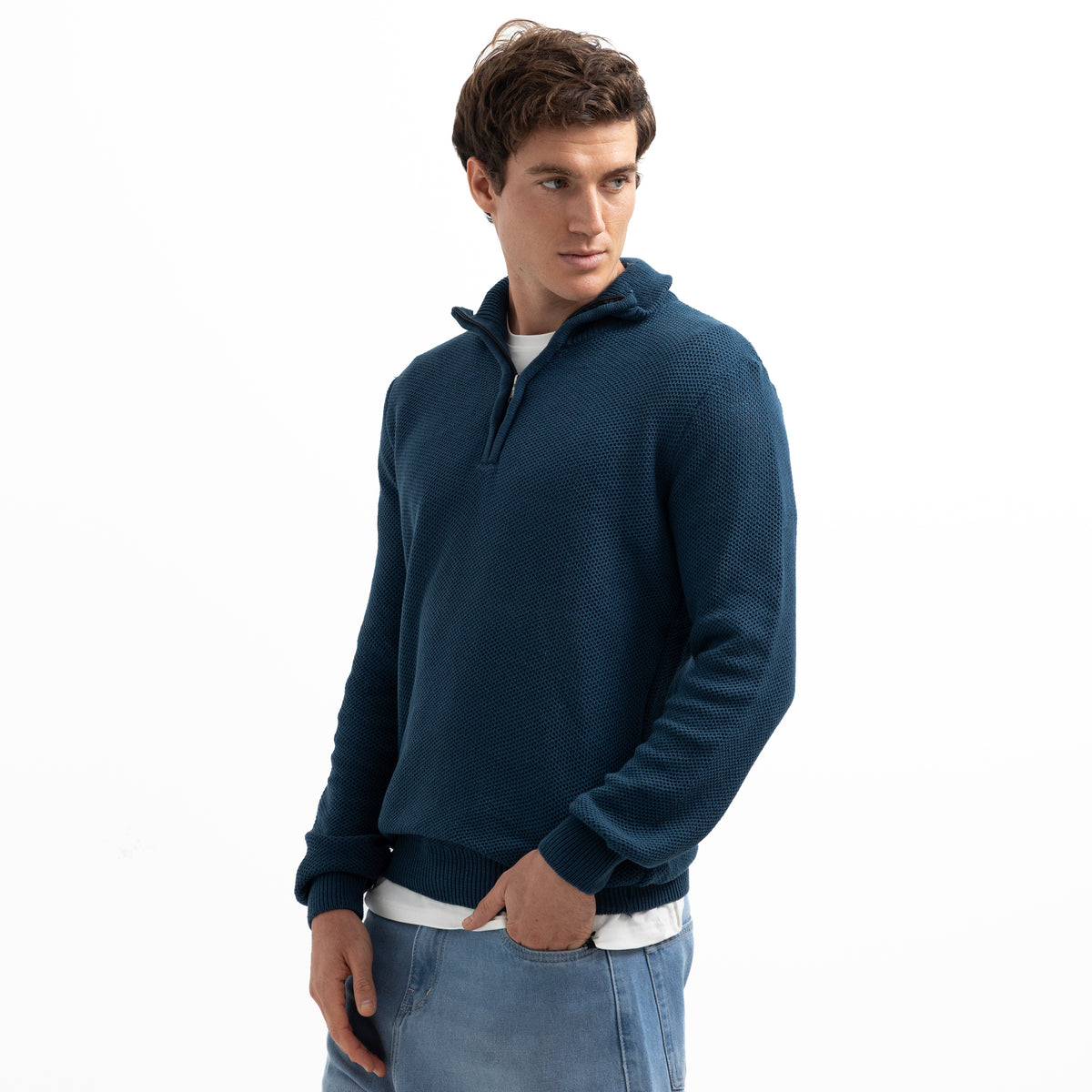 Polo Basic Zipper - PAC-11-W27