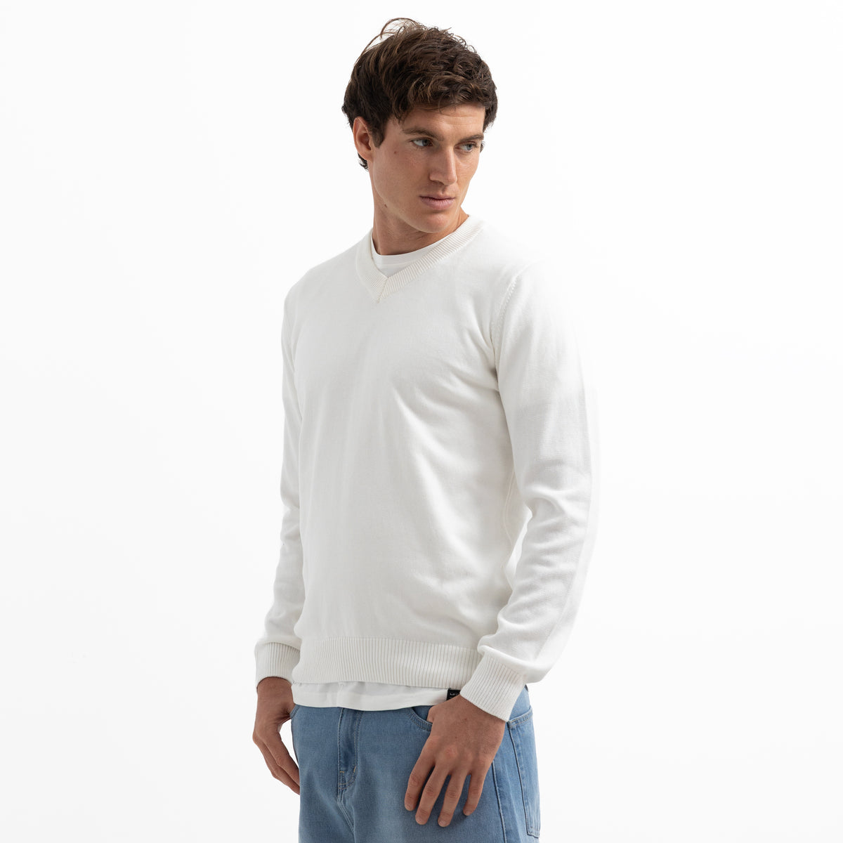 Pullover V Neck PUL-000215-W27