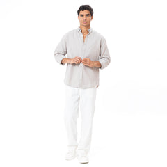 Linen Shirt L/S Striped SH-564-S26