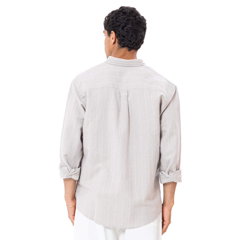 Linen Shirt L/S Striped SH-564-S26