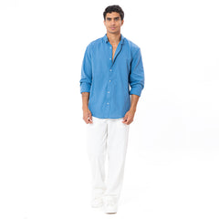 Linen Shirt L/S Basic SH-566-S26