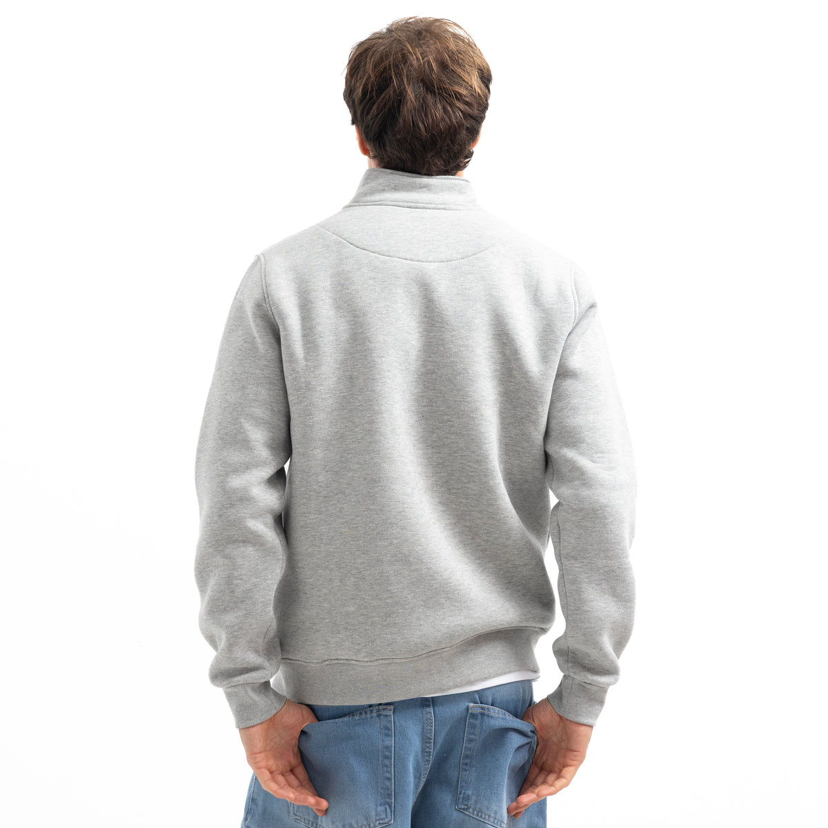 Sweatshirt Quarter Zipper Basic SWS-000369-W27