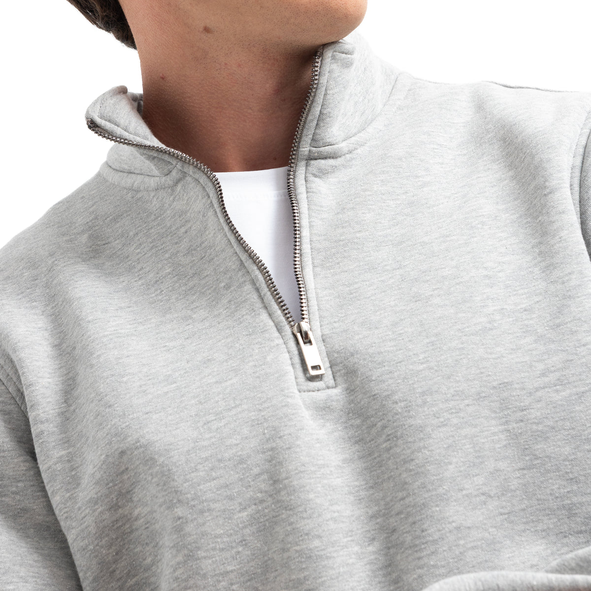 Sweatshirt Quarter Zipper Basic SWS-000369-W27