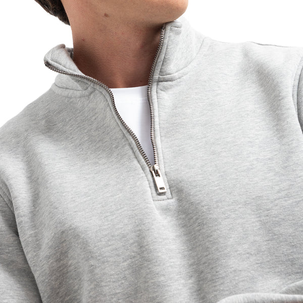 Sweatshirt Quarter Zipper Basic SWS-000369-W27