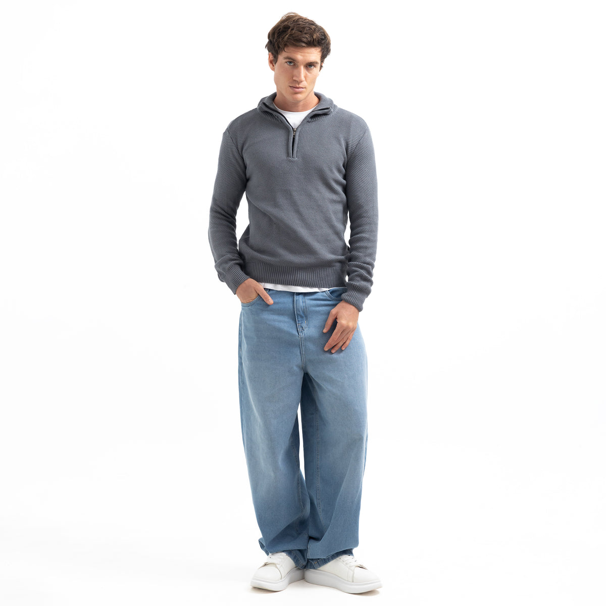 Polo Basic Zipper - PAC-11-W27