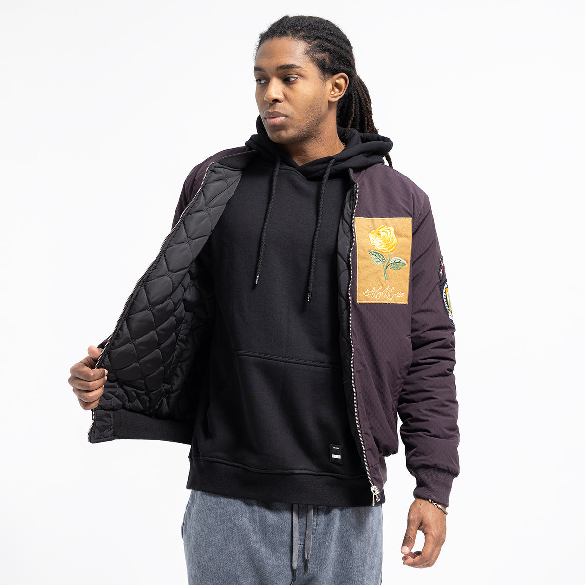 Regular Fit Basic Double Face Jacket Zippered
