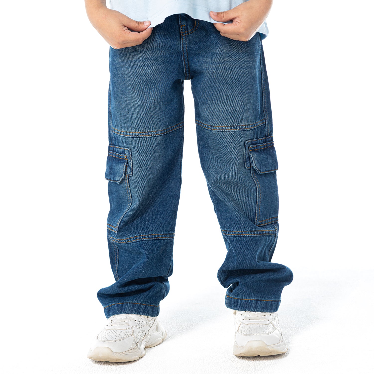 Kid Jeans W-Leg Cargo KJN-03-S26 Main image