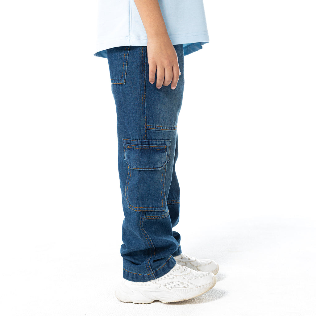 Kid Jeans W-Leg Cargo KJN-03-S26