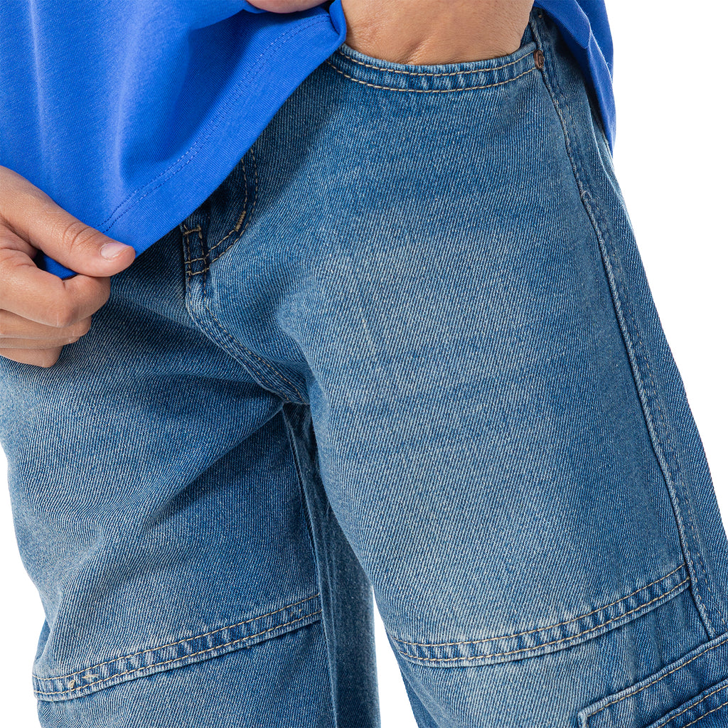 Kid Jeans W-Leg Cargo KJN-03-S26