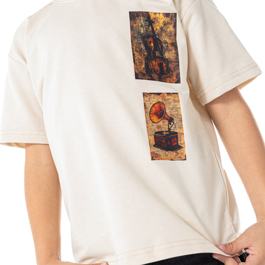 Kids T.Shirt Ov S Print KTR-017-S26
