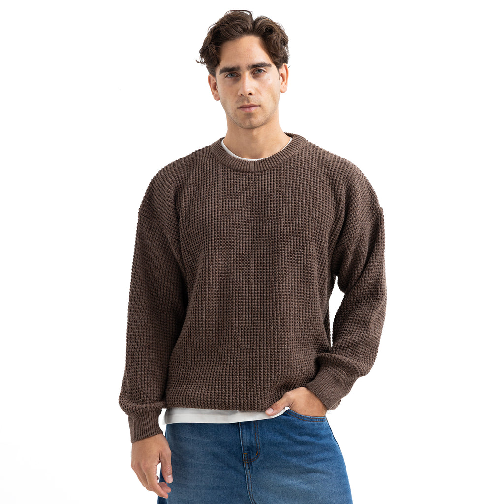 Oversized Crew Neck Pullover