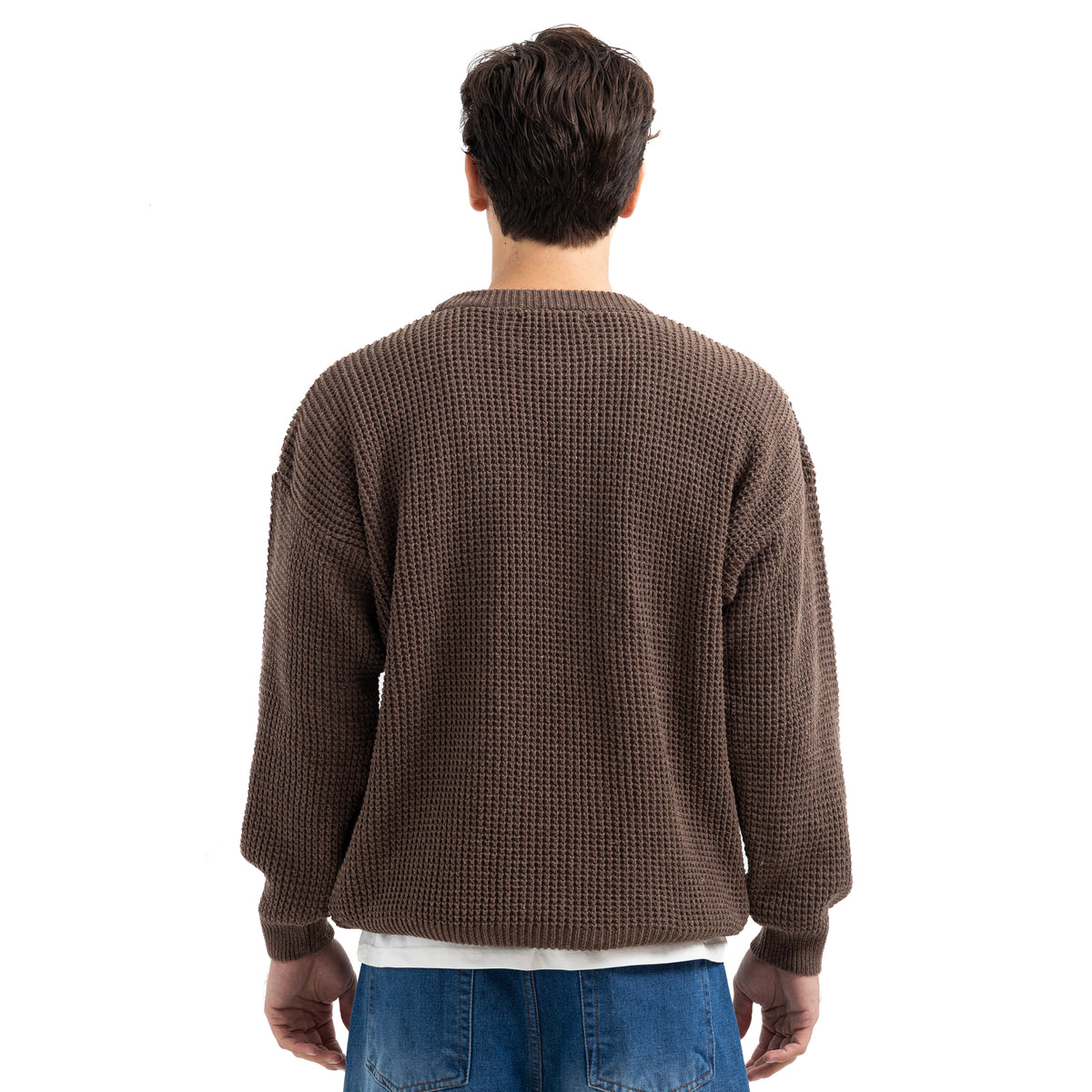 Oversized Crew Neck Pullover